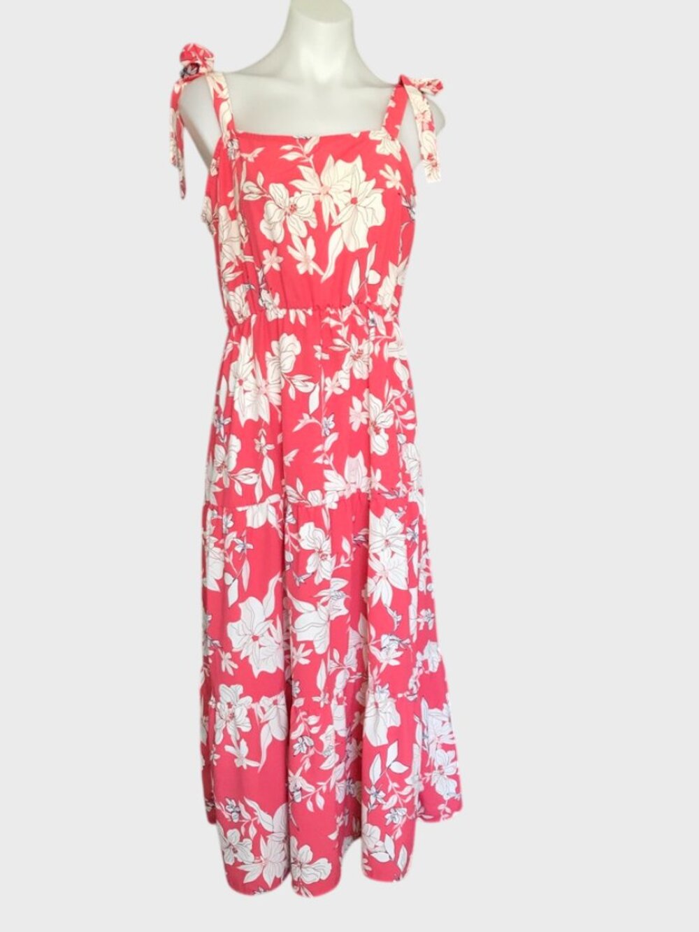 Social Standard by Sanctuary Smocked Back Tied dress size L